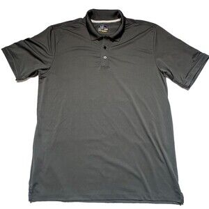 Jack Nicklaus StayDri Golf Polo Shirt Mens XL Gray Short Sleeve Performance Eco